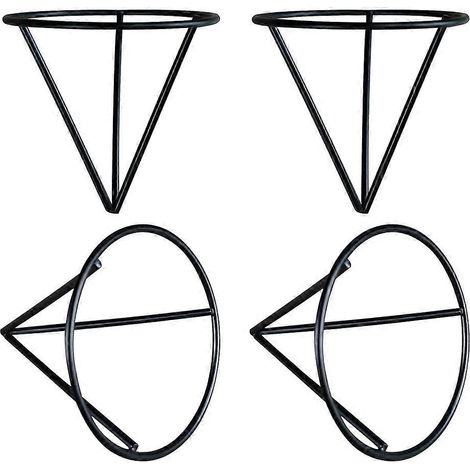 4 pièces Avocado Seed Growing métal support pour 3 15 pouces large tasse Root Seed Growing support Triangle métal (1/5)