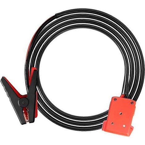 Pinces pour câbles de démarrage 18 V pour batterie de voiture ou camion