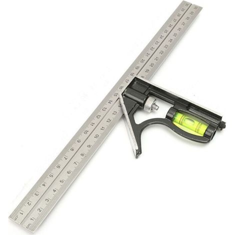 Kombinierte Ausrüstung mit einer Aluminium-Libelle (1/5)