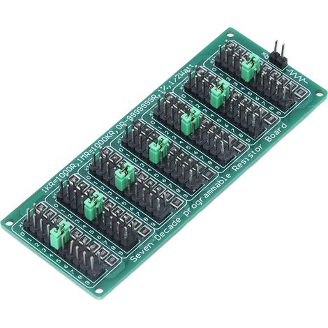 Carte de résistance programmable 0R‑9999999R Module de résistance ajustable AC200V pour l'expérimentation (1/5)