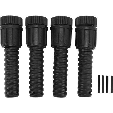 Gambe regolabili e leggere per fornelli da campeggio, con design a spirale, accessori per barbecue da campeggio. (1/5)
