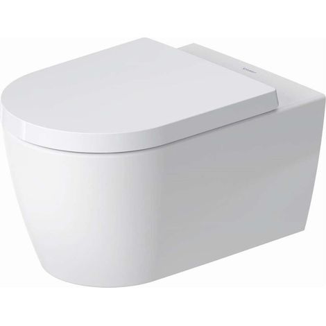 Duravit ME by Starck - WC suspendu avec HygieneFlush, Rimless, HygieneGlaze, blanc / blanc mat 2579099000 (1/5)