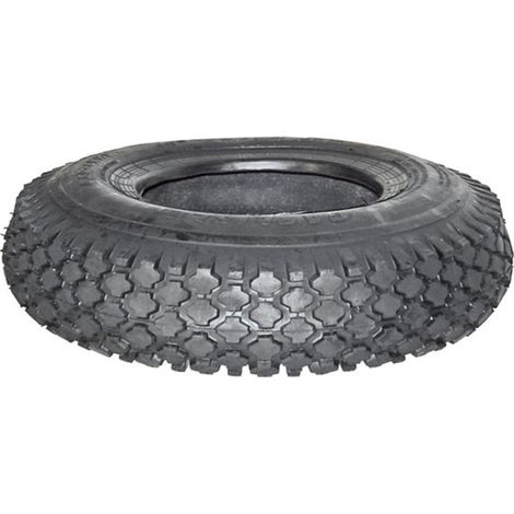 Pneu profil diamant 410x350x5, 410-350-4 pour brouettes et remorques
