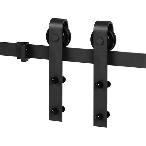 Herraje para Puerta Corredera Kit de Accesorios para Puertas Correderas - 4.92 FT/ 150 cm