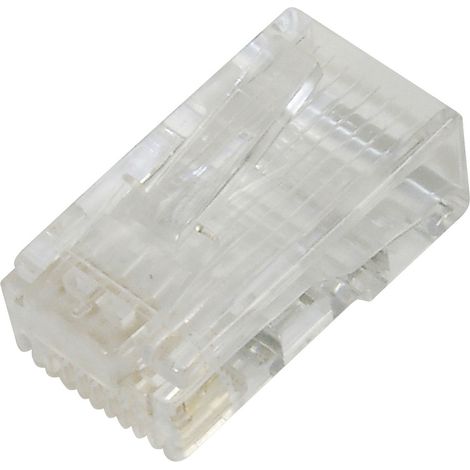 Digitus DN-219602 Connecteur modulaire Digitus CAT 6 pour câble rond, non blindé, 100 pièces DN-2196