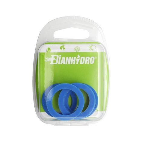 5 PZ GUARNIZIONI BLU SOFTPRENE MM 2 BLISTER- pz. 5 x 3/8- FAIDF- pezzi 1