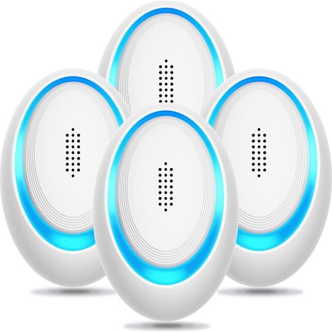 4er-Pack Ultraschall-Insektenschutzmittel, elektronische Mausefalle für den Innenbereich, Mücken- und Spinnenschutzeinsatz, wirksamer Nagetierschutz (1/5)