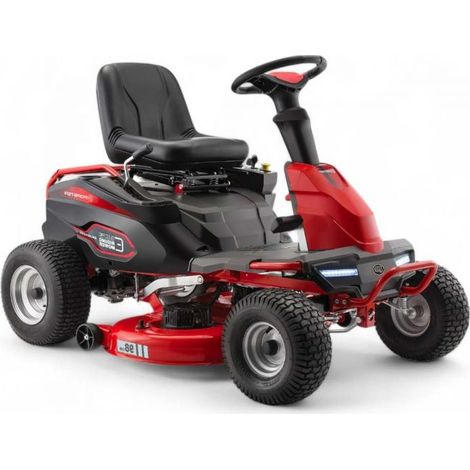 Tondeuse autoportée électrique 98 cm – Surface 1500 à 3000 m² – Mulching performant – Éjection latérale – Hauteur de coupe réglable 30 à 100 mm - BRM148S-98