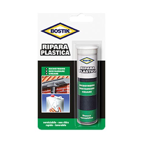 BOSTIK RIPARA PLASTICA - GR 56- 3 pezzi