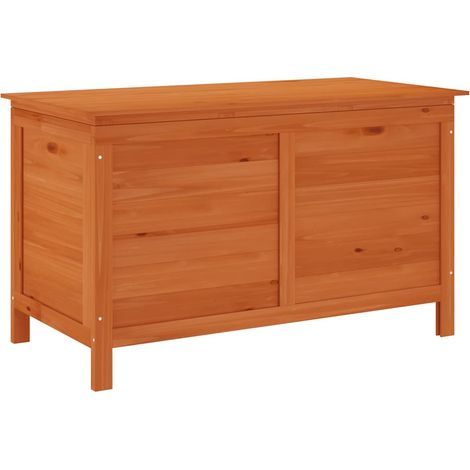 Boîte de rangement de jardin,Coffre de rangement 100x50x58 cm bois massif sapin CFW297522 (1/5)