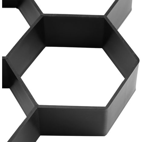 [Form] [Ziegel] Beton-Trittsteinformer [Sechseck] PP 29,5 cm DIY Garten (1/5)