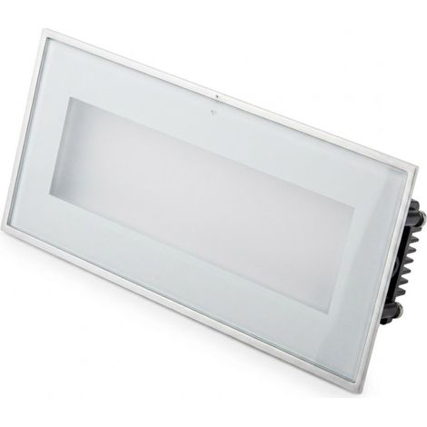 Segnapasso incasso lampadari bartalini pets glass 506 cct led ip65 metallo vetro