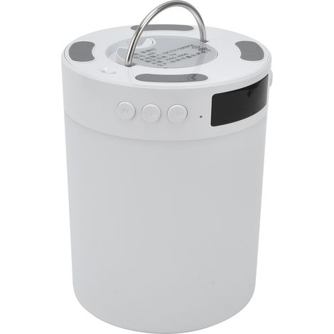 Veilleuse Bluetooth portable sans fil avec haut-parleur intégré, motif coloré, 3 niveaux d'intensité, lampe de chevet musicale (1/5)