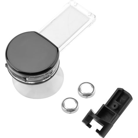 Wasserdichtes elektronisches Thermometer-Hygrometer für Reptilien-Terrarien, Schwarz (1/5)