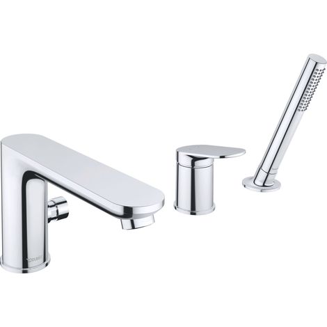 Duravit Wave 3-Loch Wannenarmatur, Ausladung 200 mm, WA5260000010