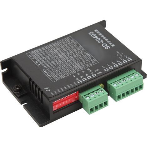 Digitaler Schrittmotortreiber, 2-Phasen-Schrittmotor-Subdivision-Controller, 12–40 V DC (1/5)