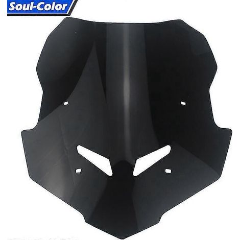 Déflecteur de vent pour pare-brise de moto Yamaha MT-09 Tracer 9 GT-9 2021 (noir) (1/5)