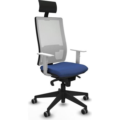 Piqueras y Crespo 4B066G1 Chaise de bureau Bleu marine (1/3)