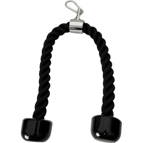 Corde à Triceps à Tirer vers Le Bas – Longueur de la Corde : 68 cm, Facile à Prendre en Main et antidérapante (1/5)