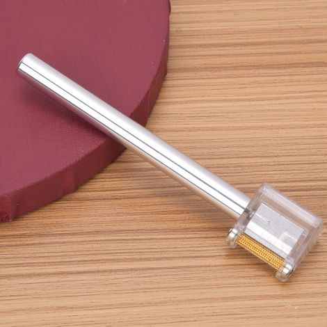 Rouleau Applicateur Huile Cuir Outil de Finition - Accessoire DIY Artisanat en Argent (1/4)
