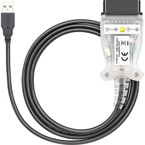 K DCAN k-dcan k d can k+d can EDIABAS Câble OBDII in-PA K+DCAN Interface in-PA (1/5)