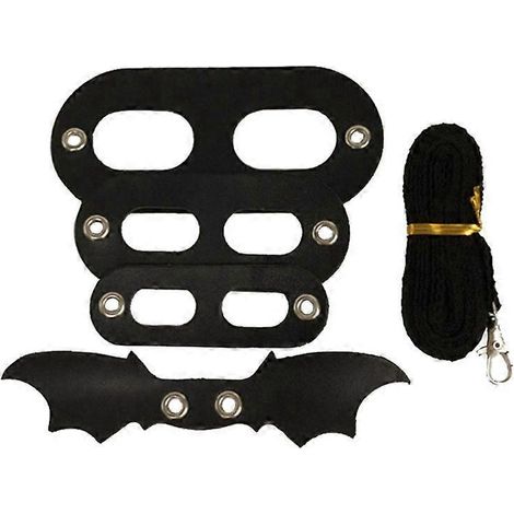 Laisse pour reptiles, corde de traction pour dragon barbu avec ailes en cuir pour caméléons (1/5)