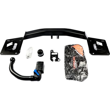 Attelage rotule démontable Aragon + faisceau Trail-Tec spécifique 7 broches - TESLA MODEL Y (1/2)