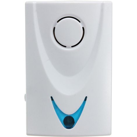 Sonnette sans fil avec 32 mélodies, télécommande, LED, fonctionne sur piles, couleur aléatoire, idéale pour la maison et le bureau.-AquaForge (1/5)