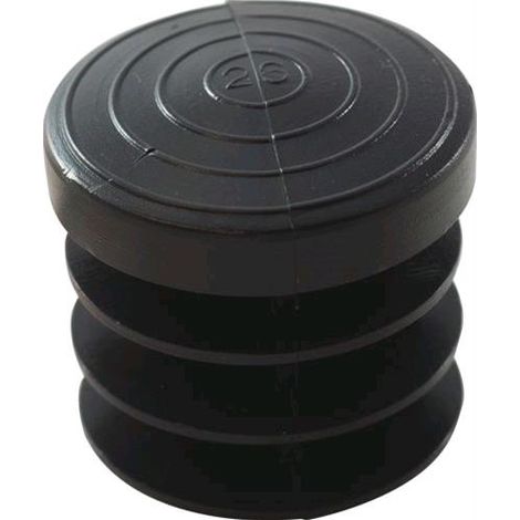 Gommini Interni Puntale Inserti Rotondi 16 mm 4 Pezzi ad Incastro PVC
