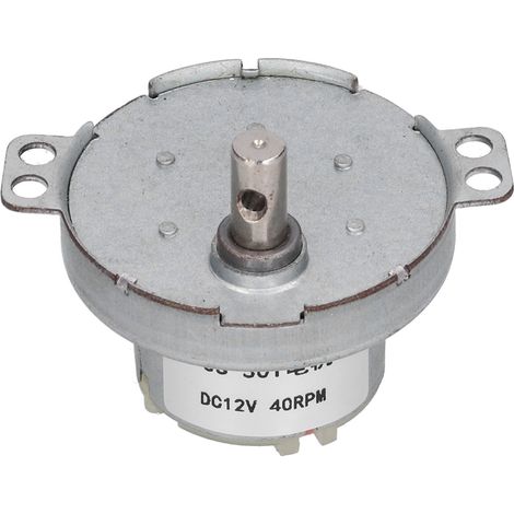 Réducteur à engrenages 40RPM DC12V JS-50T, boîte de transmission industrielle, moteur à courant continu pour équipement de contrôle, fournitures mécaniques. (1/5)