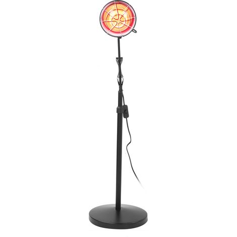 Lampe infrarouge 150W sur pied pour thérapie, soin beauté et physiothérapie en salon, avec support réglable, lumière chauffante (DR-010), prise UE 220V, équipement professionnel. (1/5)