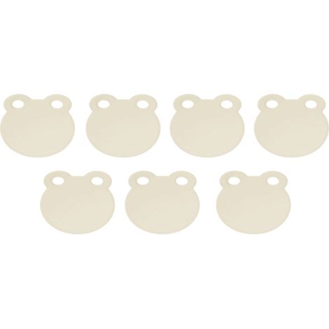 Planche à découper portable mignonne pour cuisine, maison et dortoir, forme originale, couleur beige. (1/5)