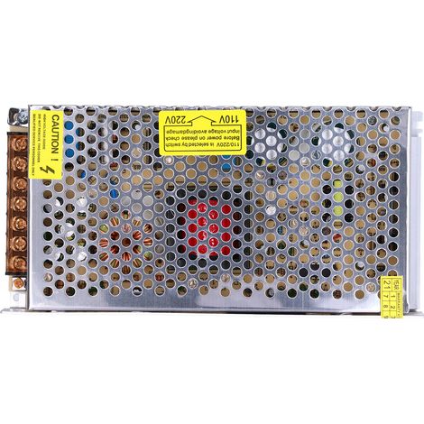 12-V-Schaltnetzteil mit Kurzschlussschutz, schneller Wärmeableitung, Leistungstransformator (1/5)