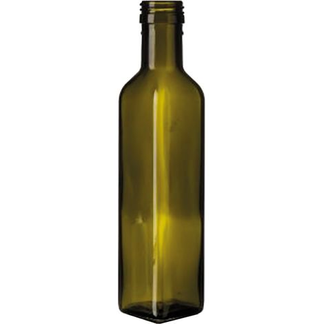 BOTTIGLIA IN VETRO 'MARASCA' 100 ml - tappo 24 x 15- 60 pezzi - BricoGo