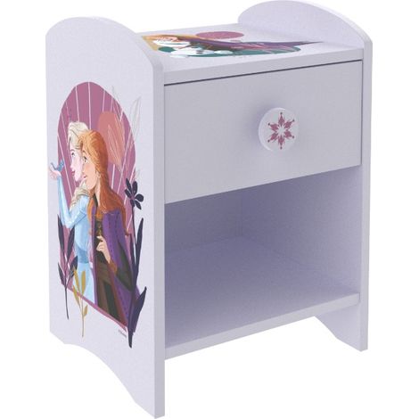 Disney Frozen Comodino con cassetto in legno (1/4)