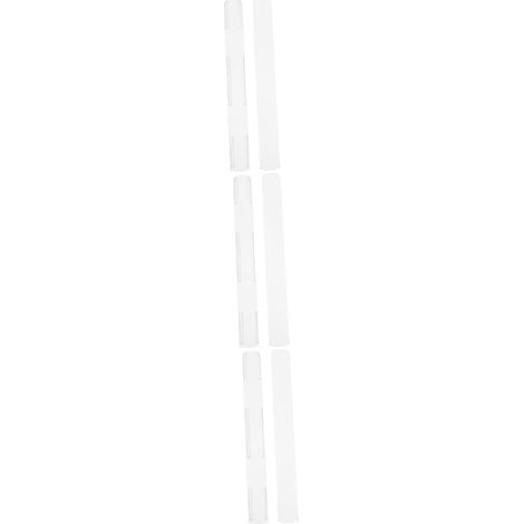 DOITOOL Lot de 6 glissières tiroir en plastique, rails adhésifs pour (1/5)