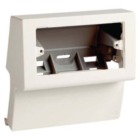 Scatola porta apparecchi universale 4-3 moduli linea tbn bianco sbni 4-3 bocchiotti w b03581