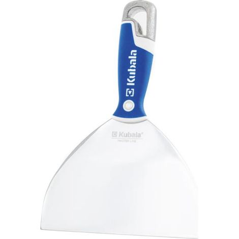 Espátula Kubala de acero inoxidable de 15 cm con broca 0667