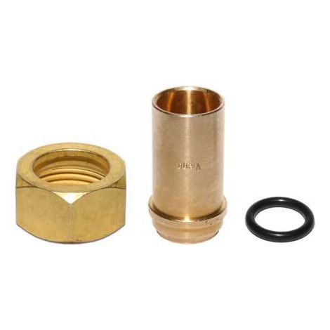 Viega Adapter Viegaswift 8083 mit Innenlötende in 15mm Rotguss 285388