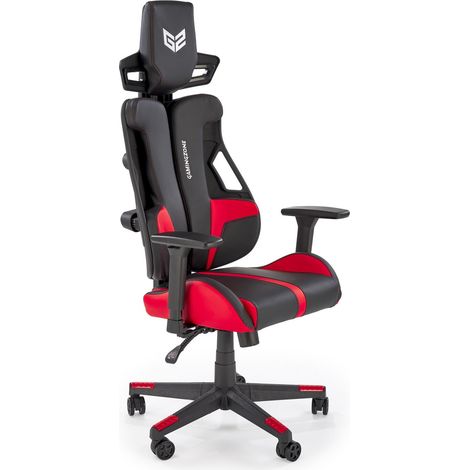 Silla de juego Houston 1712 , 130x66x68cm, Con ruedas, Con reposabrazos, Mecanismo de la silla: Varios bloques