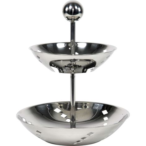 Alzata 2 piani buffet professionale Ilsa cm 20-25