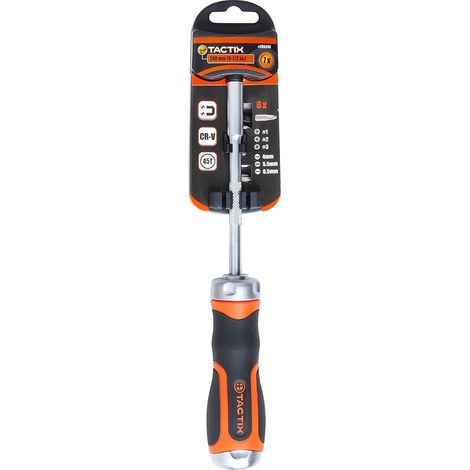 TACTIX - CACCIAVITE PROFESSIONALE A CRICCHETTO + 6 PUNTE INCLUSE