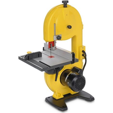 Scie électrique stationnaire powerplus powx180 350 W table inclinable (1/4)