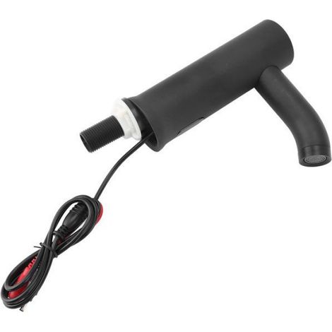 Robinet sans contact Robinet de capteur de mouvement automatique Power Power Vertical Sévier à évier sans bricolage bain (1/4)