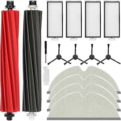 Cepillo principal, cepillo lateral, filtro HEPA y mopa para Roborock Q8 Max/Q5 Pro 51 51
