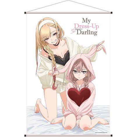 MY DRESS-UP DARLING WALLSCROLL MARIN & SAJUNA 60 X 90 CM SAKAMI MERCHANDISE