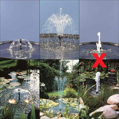Pompa da laghetto Elimax 1000 - UBBINK - Portata 1200l/h - Giochi d'acqua e filtro (1/5)