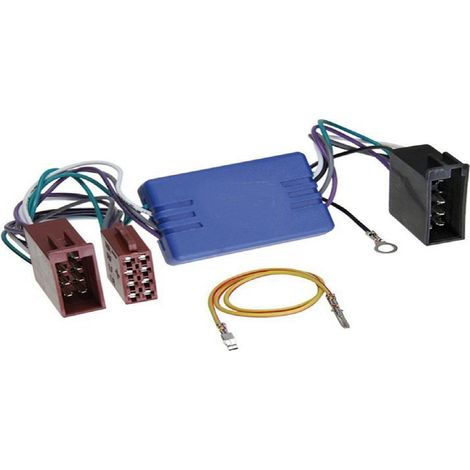 Adaptateur systeme actif Mini-ISO vers ISO AMI02 compatible avec Audi A2 A3 A4 A6 A8 TT