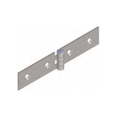 Scharnier für Bettauszug 1012 MONIN gebeizter Stahl 22x100 - 426890