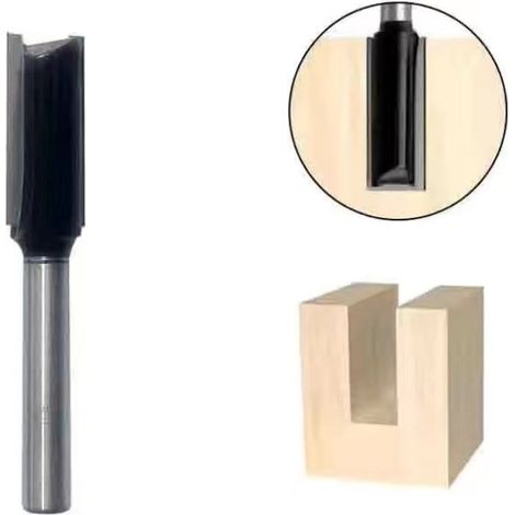 25-mm-Nutfräser aus Hartmetall für industrielle Anwendungen, 6,35-mm-Schaft (1/3)